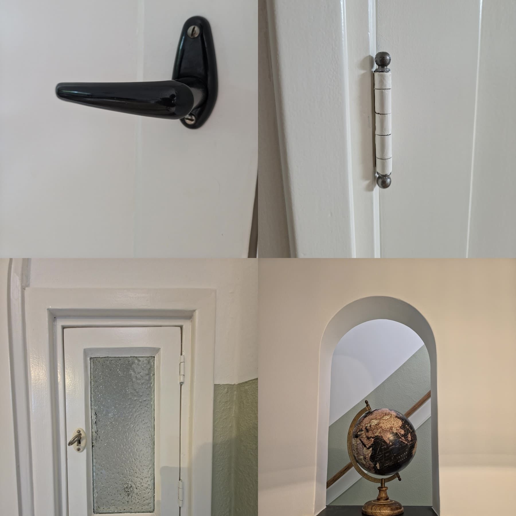 Vier karaktervolle woningdetails samengebracht in één collage